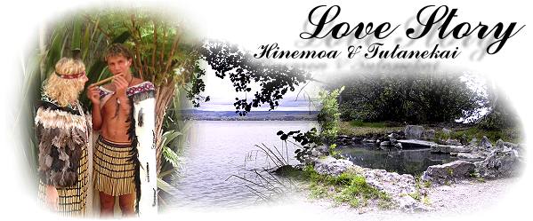 Love Story - Hinemoa and Tutanekai - Mokoia Island Pool - Lake Rotorua